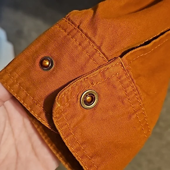 Universal Thread Large Spring/Fall Jacket. Beautiful color, RUST - Picture 10 of 11